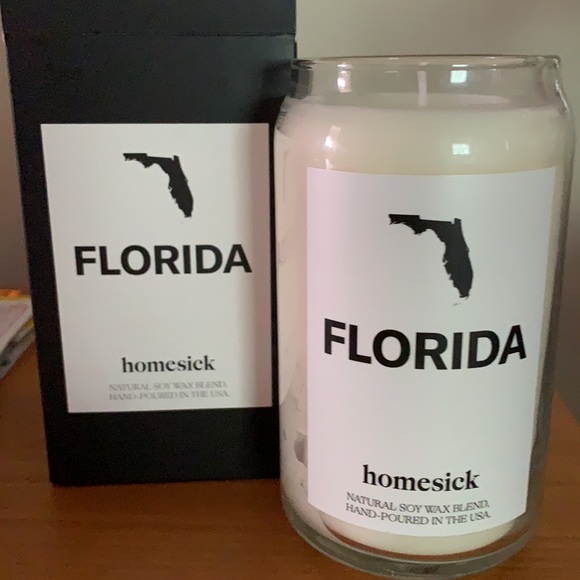 Homesick Accents Nwt Florida Homesick Candle Poshmark